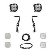 21-25 Ford F-150 Raptor Baja Designs 448070 Squadron Sport A-Pillar Light Kit